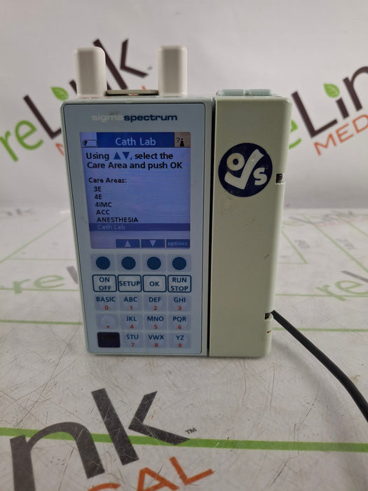 Baxter Sigma Spectrum 6.05.14 with A/B/G/N Battery Infusion Pump
