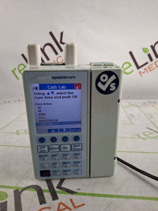 Baxter Sigma Spectrum 6.05.14 with A/B/G/N Battery Infusion Pump