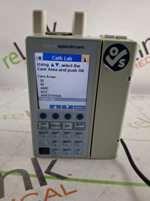 Baxter Sigma Spectrum 6.05.14 with A/B/G/N Battery Infusion Pump