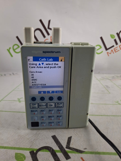 Baxter Baxter Sigma Spectrum 6.02.07 with A/B/G/N Battery Infusion Pump Infusion Pump reLink Online
