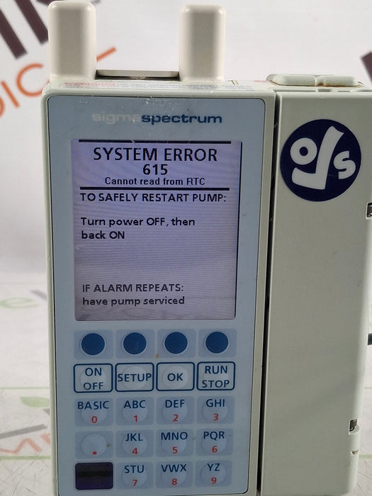 Baxter Sigma Spectrum 6.05.14 with A/B/G/N Battery Infusion Pump
