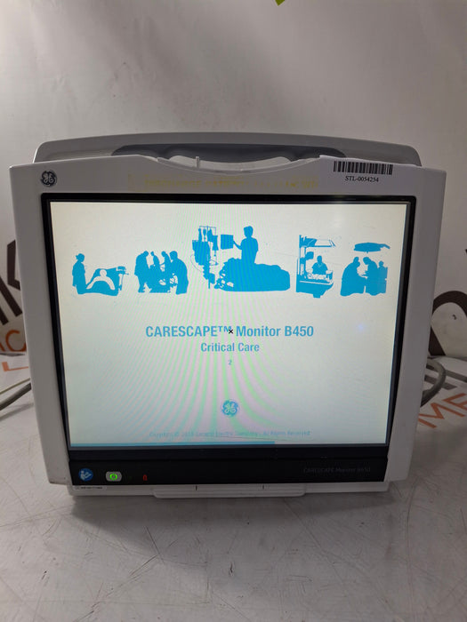 GE Healthcare Carescape B450 Critical Care Patient Monitor