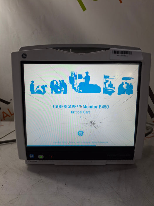 GE Healthcare Carescape B450 Critical Care Patient Monitor