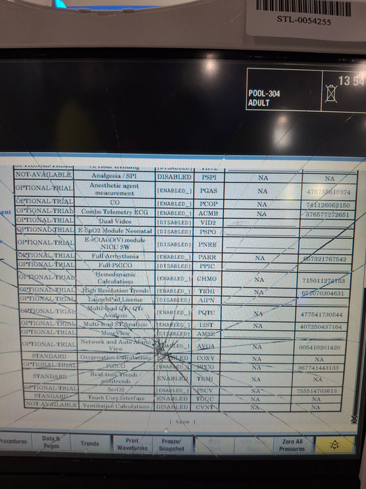 GE Healthcare Carescape B450 Critical Care Patient Monitor