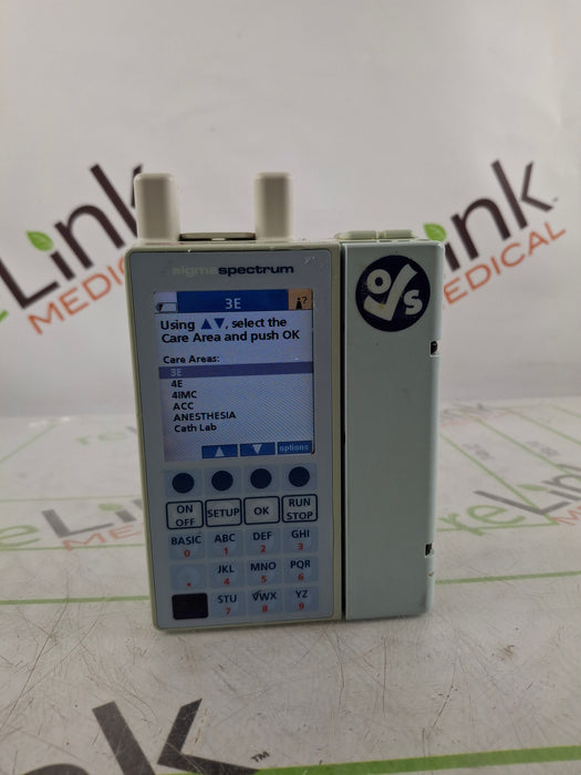 Baxter Sigma Spectrum 6.05.14 with A/B/G/N Battery Infusion Pump