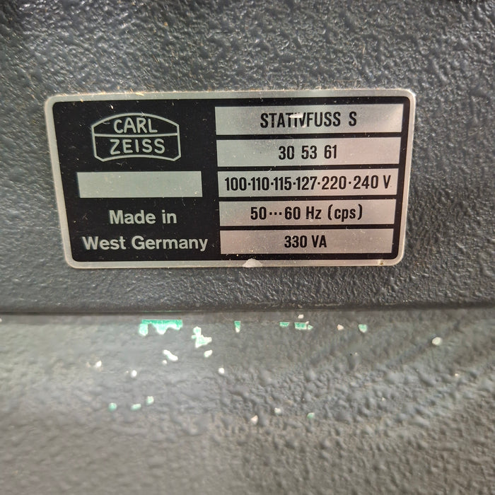 Carl Zeiss OPMI 1/Stativfuss S Microscope