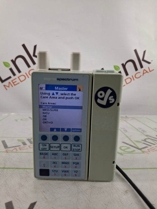 Baxter Sigma Spectrum 6.05.14 with A/B/G/N Battery Infusion Pump