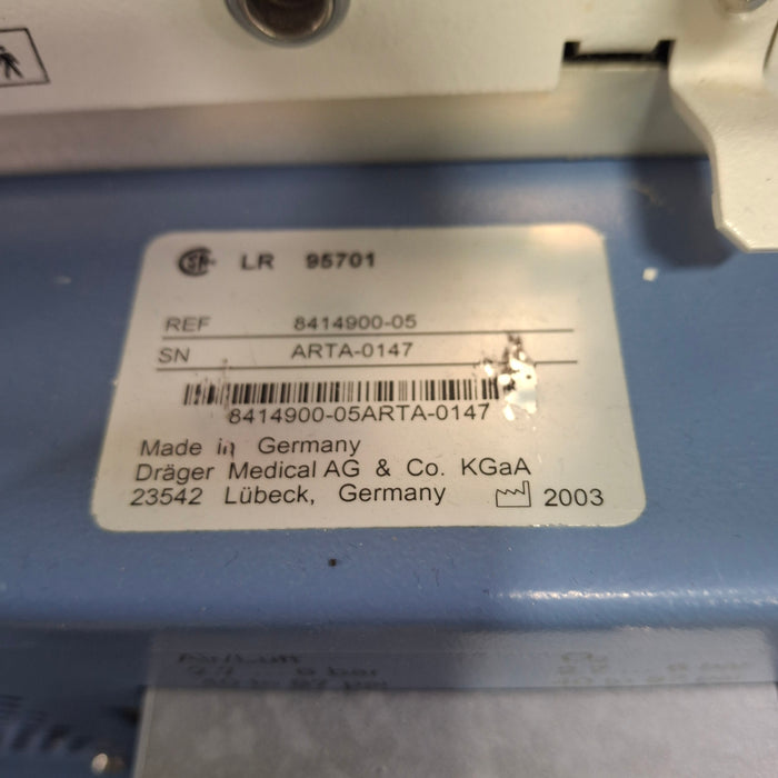 Draeger Medical Evita XL Ventilator
