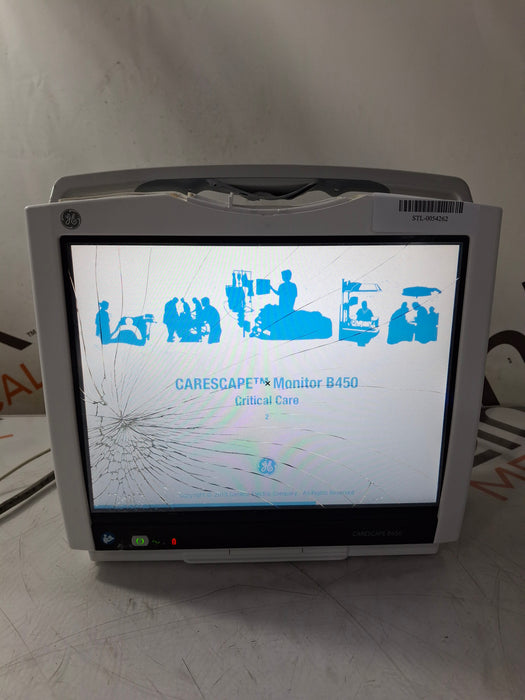 GE Healthcare Carescape B450 Critical Care Patient Monitor