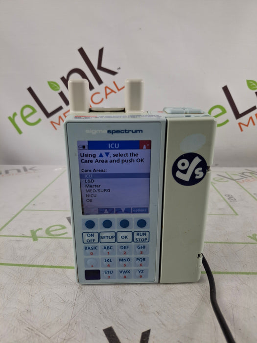 Baxter Sigma Spectrum 6.05.14 with A/B/G/N Battery Infusion Pump