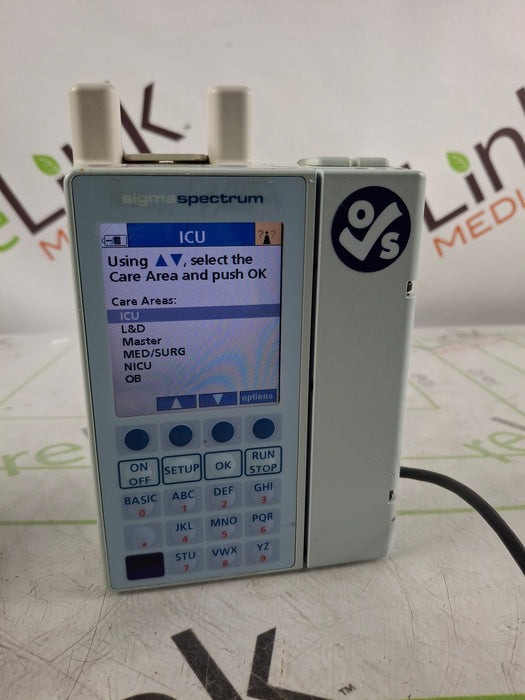 Baxter Sigma Spectrum 6.05.14 with A/B/G/N Battery Infusion Pump