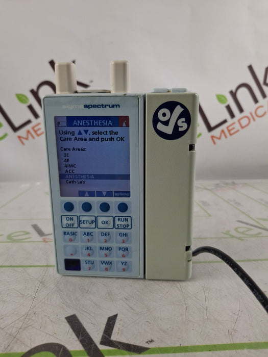 Baxter Sigma Spectrum 6.05.14 with A/B/G/N Battery Infusion Pump