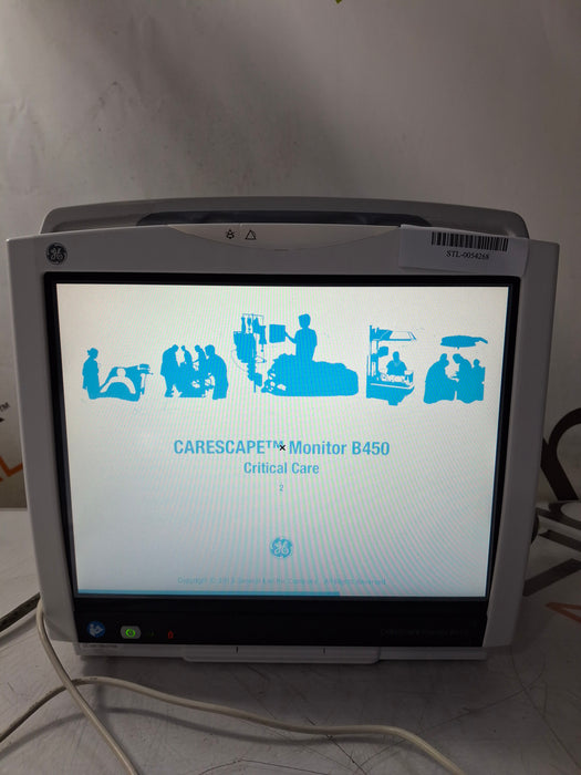 GE Healthcare Carescape B450 Critical Care Patient Monitor