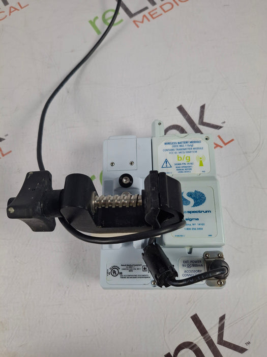Baxter Sigma Spectrum 6.02.07 with B/G Battery Infusion Pump