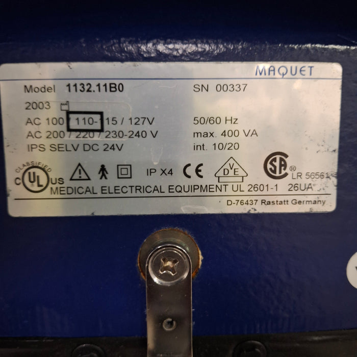 Maquet Alphastar Surgical Table