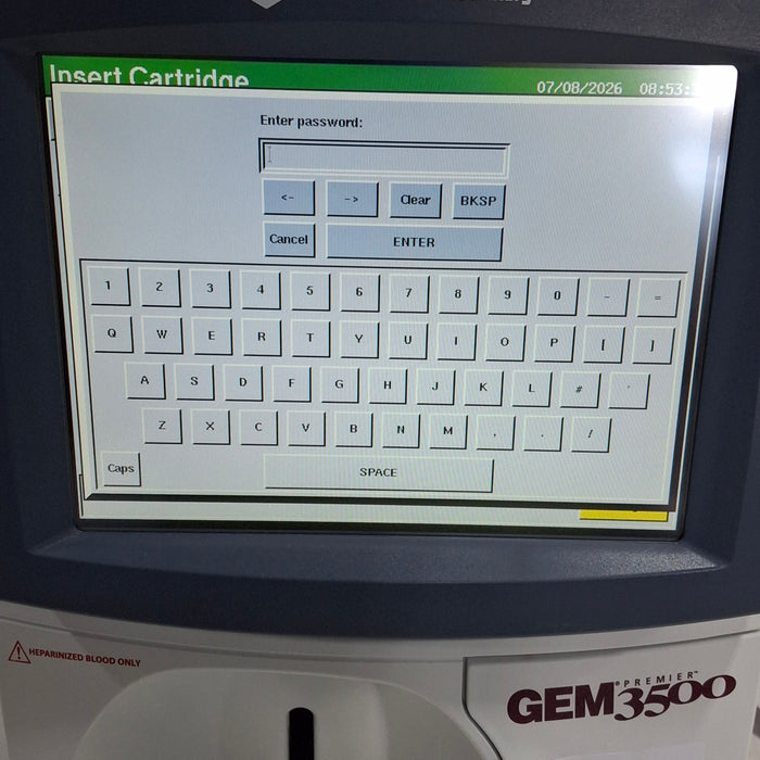 Instrumentation Laboratory Company GEM Premier 3500 Blood Gas Analyzer