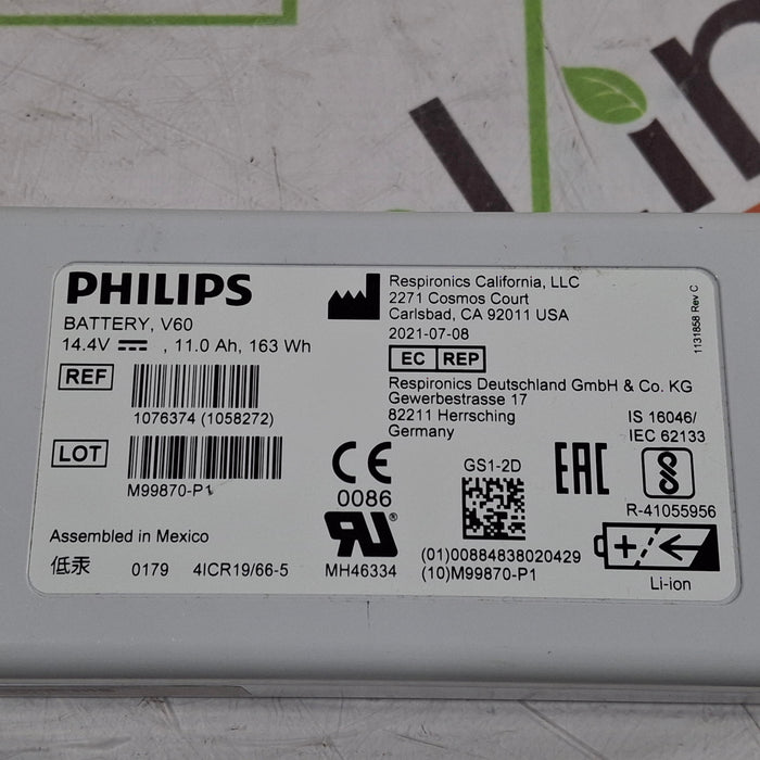 Philips V60 Ventilator Battery 1076374