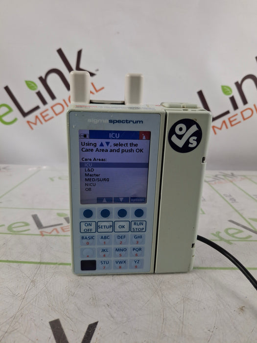 Baxter Sigma Spectrum 6.05.13 with A/B/G/N Battery Infusion Pump