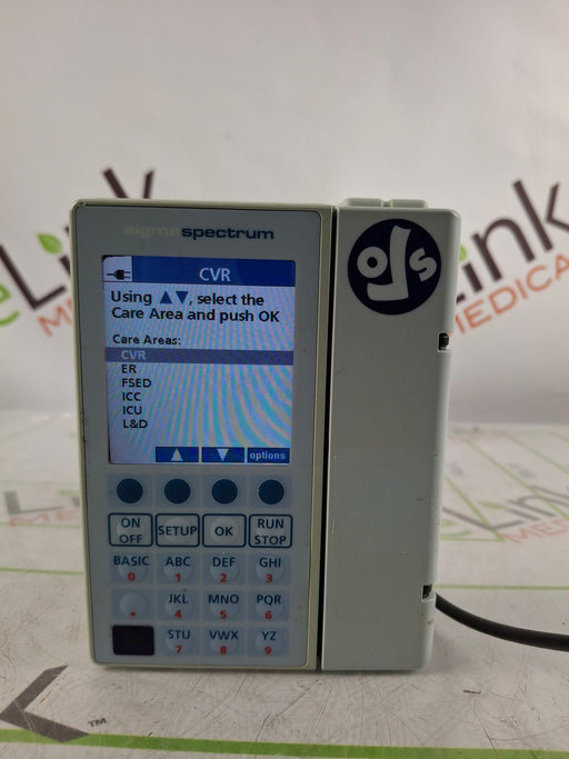 Baxter Baxter Sigma Spectrum 6.05.14 with B/G Battery Infusion Pump Infusion Pump reLink Online