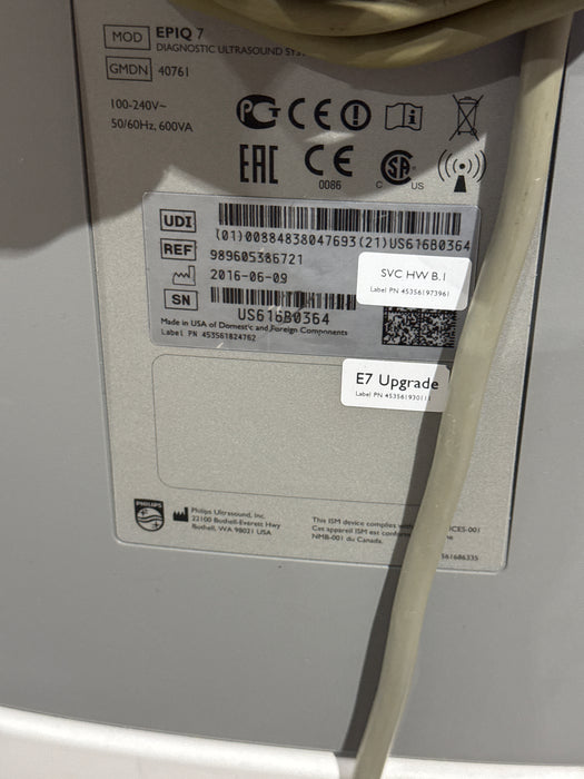 Philips Epiq 7 Ultrasound