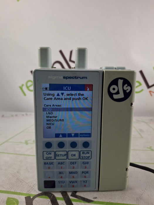 Baxter Sigma Spectrum 6.05.14 with A/B/G/N Battery Infusion Pump