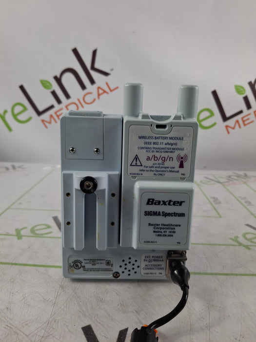 Baxter Sigma Spectrum 6.05.14 with A/B/G/N Battery Infusion Pump