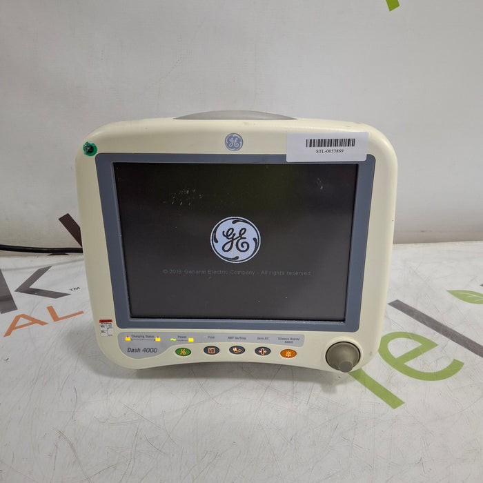 GE Healthcare Dash 4000 - GE/Nellcor SpO2 Patient Monitor