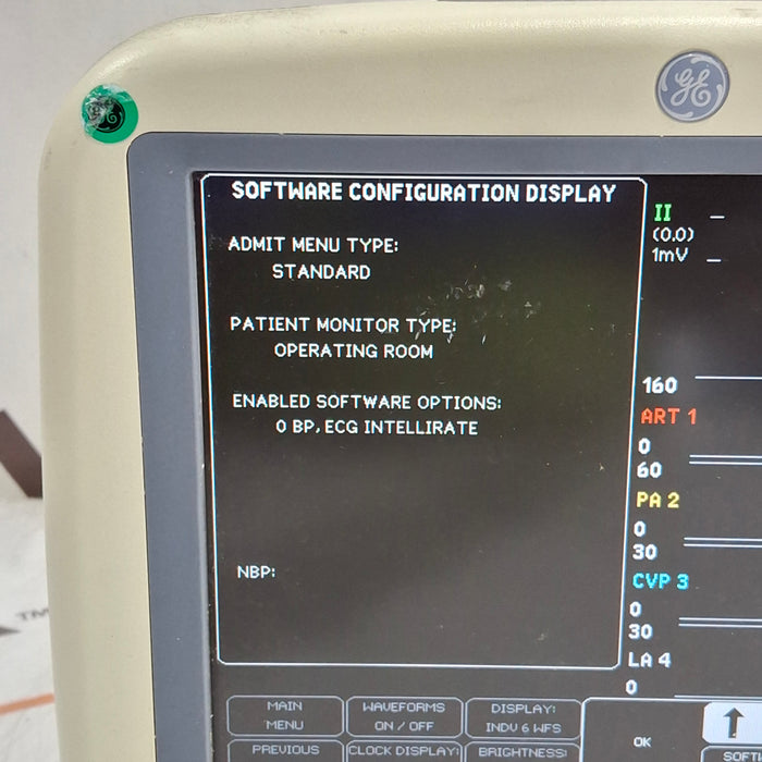GE Healthcare Dash 4000 - GE/Nellcor SpO2 Patient Monitor