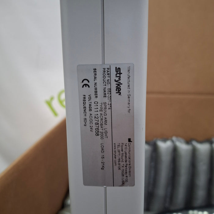 Stryker Visum II Surgical Light
