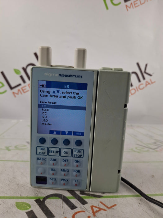 Baxter Sigma Spectrum 6.02.07 with A/B/G/N Battery Infusion Pump