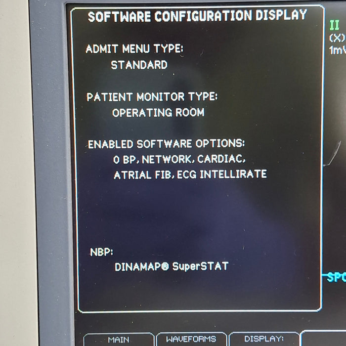 GE Healthcare Dash 4000 - GE/Nellcor SpO2 Patient Monitor