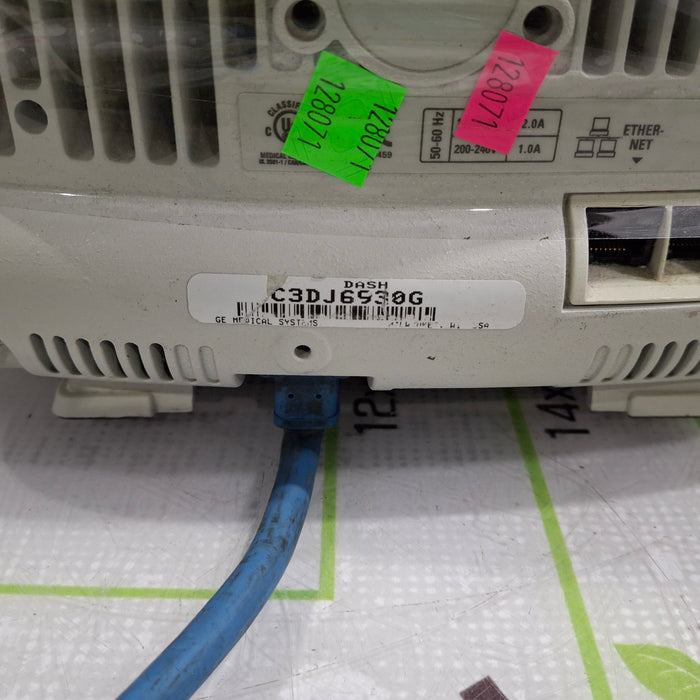 GE Healthcare Dash 3000 - GE/Nellcor SpO2 Patient Monitor
