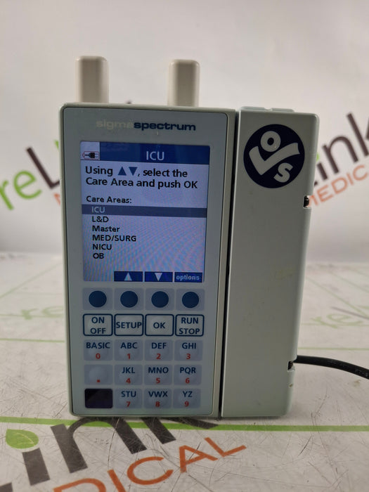 Baxter Sigma Spectrum 6.05.14 with A/B/G/N Battery Infusion Pump