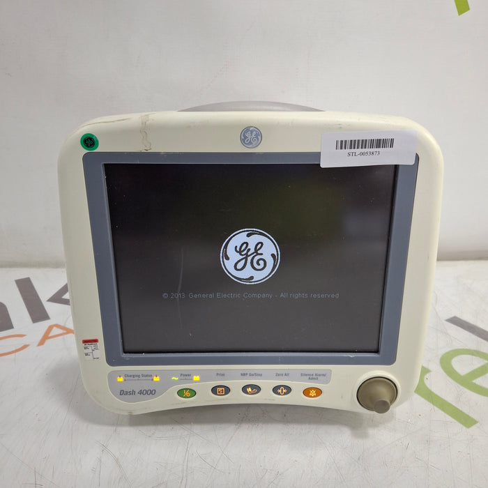GE Healthcare Dash 4000 - GE/Nellcor SpO2 Patient Monitor