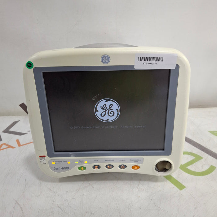 GE Healthcare Dash 4000 - GE/Nellcor SpO2 Patient Monitor
