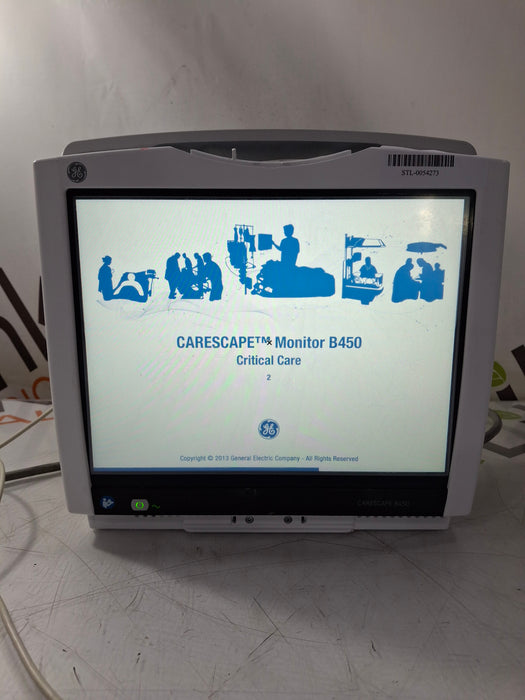 GE Healthcare Carescape B450 Critical Care Patient Monitor