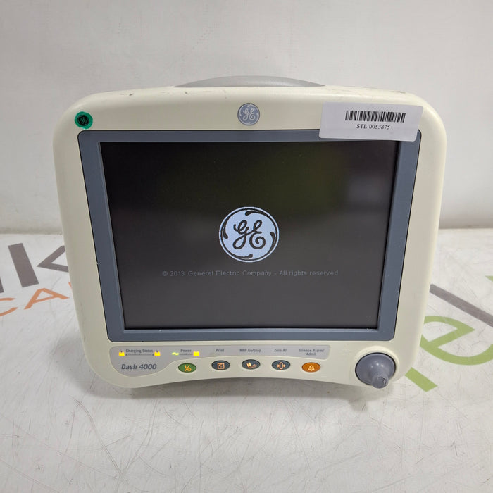 GE Healthcare Dash 4000 - GE/Nellcor SpO2 Patient Monitor