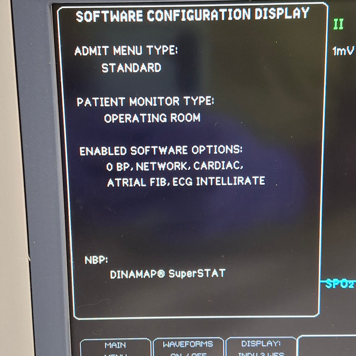 GE Healthcare Dash 4000 - GE/Nellcor SpO2 Patient Monitor