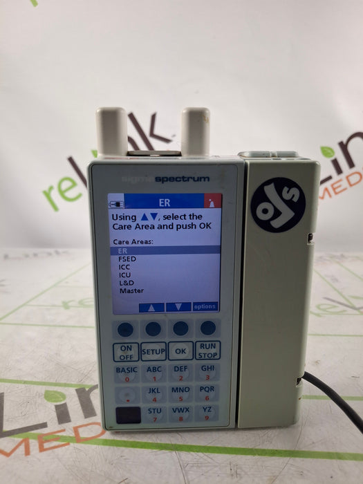 Baxter Sigma Spectrum 6.05.14 with A/B/G/N Battery Infusion Pump