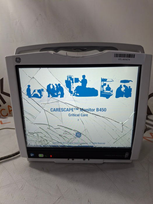 GE Healthcare Carescape B450 Critical Care Patient Monitor