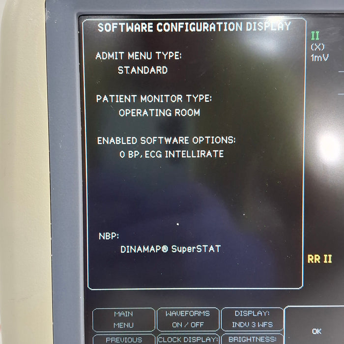 GE Healthcare Dash 4000 - Masimo SpO2 Patient Monitor