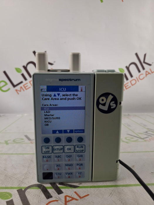 Baxter Sigma Spectrum 6.05.14 with A/B/G/N Battery Infusion Pump