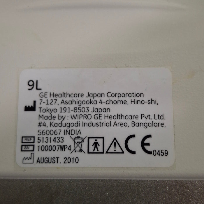 GE Healthcare 9L Linear Array Transducer