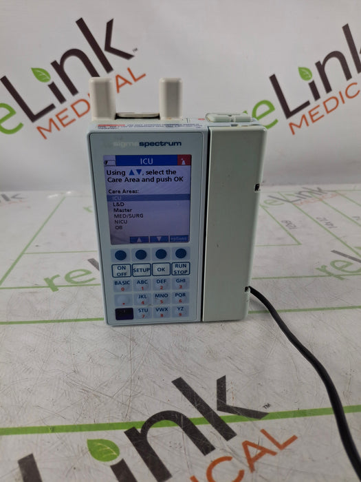 Baxter Sigma Spectrum 6.05.14 with A/B/G/N Battery Infusion Pump