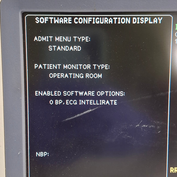 GE Healthcare Dash 4000 - Masimo SpO2 Patient Monitor