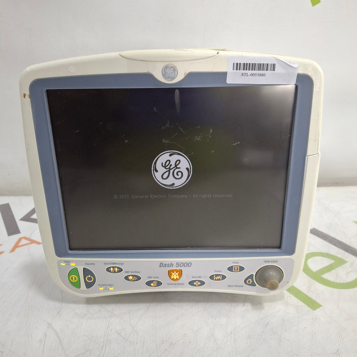 GE Healthcare Dash 5000 - Masimo SpO2 Patient Monitor