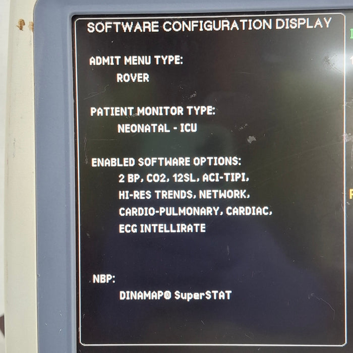 GE Healthcare Dash 5000 - Masimo SpO2 Patient Monitor