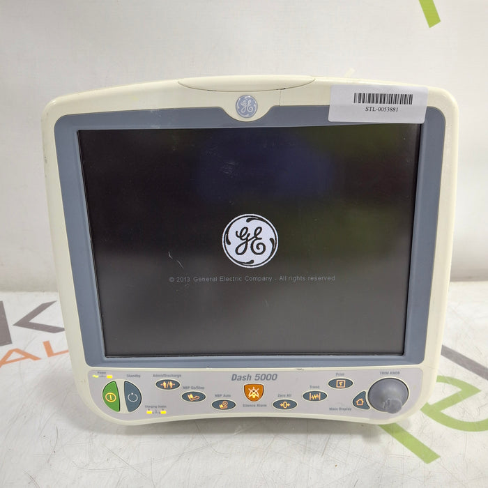 GE Healthcare Dash 5000 - Masimo SpO2 Patient Monitor
