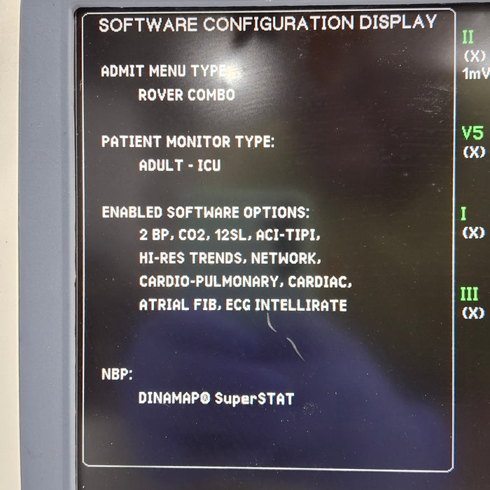 GE Healthcare Dash 5000 - Masimo SpO2 Patient Monitor