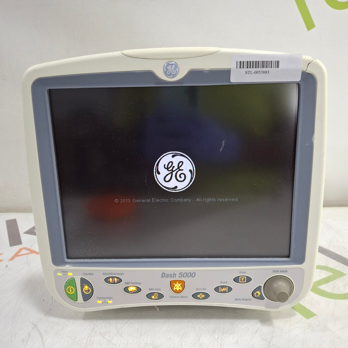 GE Healthcare Dash 5000 - Masimo SpO2 Patient Monitor